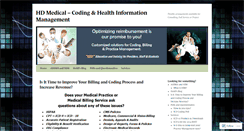 Desktop Screenshot of hdmedicalcoding.com
